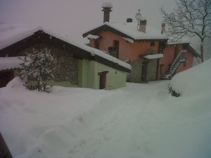 Casale Principale Innevato